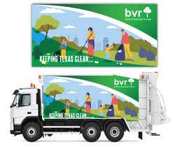 #38 для Waste &amp; Recycling Truck Wrap Ideas от moonlightvect