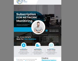 #95 for Design a Flyer for Network Monitoring Subscriptions by shakibgd