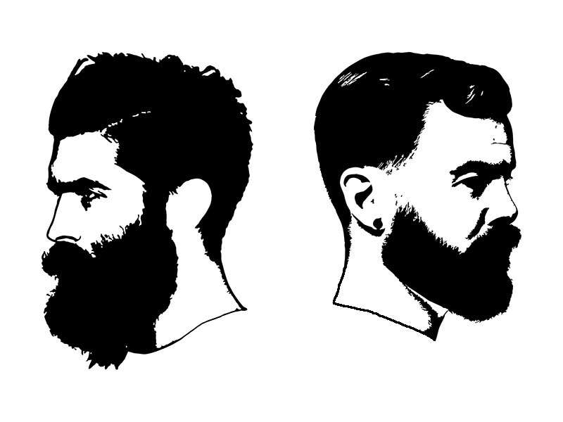 Participación en el concurso Nro.42 para                                                 Illustrate a tough manly masculine bearded rough FACE
                                            