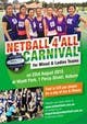 Konkurrenceindlæg #12 billede for                                                     Design a Flyer for Netball Carnival
                                                