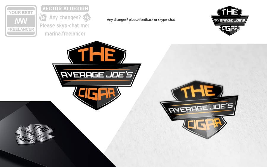 Inscrição nº 2 do Concurso para                                                 Design a Logo for The Average Joe's Cigar
                                            