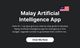 Icône de la proposition n°8 du concours                                                     Learn Malay Artificial Intelligence app
                                                