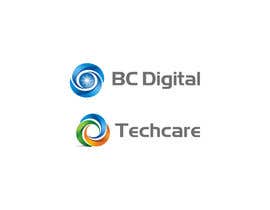 Nro 50 kilpailuun design logo for BC Digital and Techcare käyttäjältä Superiots