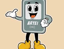 #100 для Retro Logo for “ARTEI” Device Inspired by Cuphead Aesthetics от Sobisss