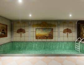Nro 35 kilpailuun Design for Indoor pool: Change floors, pool and ceiling to contemporary design. käyttäjältä aliviarta