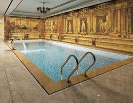 #39 pentru Design for Indoor pool: Change floors, pool and ceiling to contemporary design. de către maxisalvatore