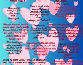 #110 pentru I need to create a love poster.  I already have the words, I simply need help with the font, border and style de către sidrahzafar1111