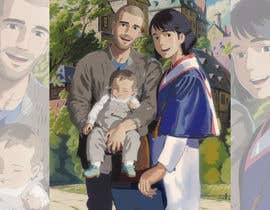 nº 34 pour Create a digital painting depicting my family par reyesonline 