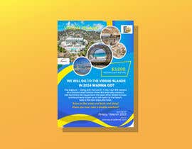 #382 for A One-sided Flyer, promoting a Tour of the Virgin Islands with Fashion and Music af Takbirh