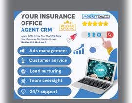 Nro 144 kilpailuun Facebook Ad: &quot;Your Insurance Office: Agent CRM!&quot; käyttäjältä Lahcennid9