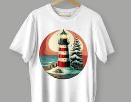Nro 13 kilpailuun Christmas Tshirt with Lighthouse käyttäjältä hananelgendy