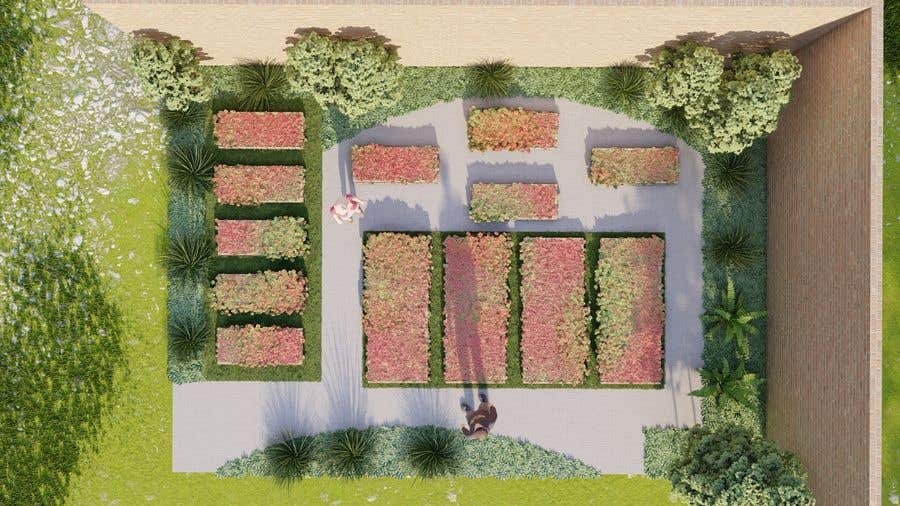 Inscrição nº 25 do Concurso para                                                 Garden Bed Blueprint Rendering
                                            