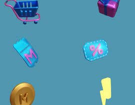 #11 for Design 3D Ecommerce Icons (similar to Lazada icons) by ahmedkhalil1994