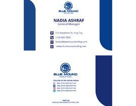 #86 for I need a business card designed by nadiafaheid