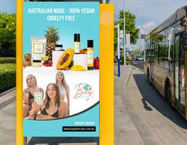 #14 для I need a promotional sign designed. These will be doing on Digital Bus Stop Signs. Format: JPEG Dimensions: 1080px(w) x 1920px(h) Max File Size: 21mb Colour Model: RGB DPI: 72 - The Brand is Bay Skincare - We sell fruity skincare to women 18-35 от miloroy13