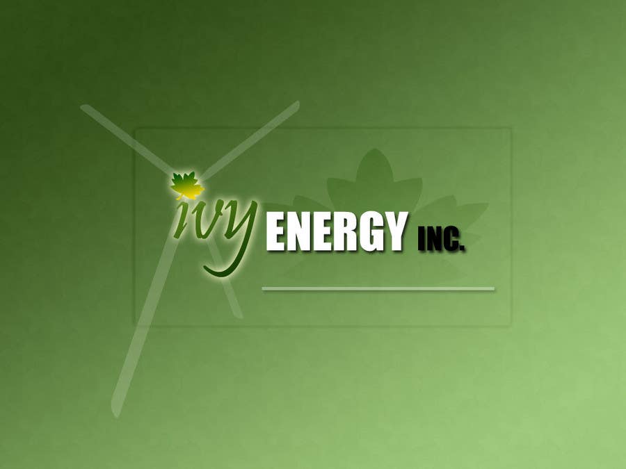 Tävlingsbidrag #135 för                                                 Logo Design for Ivy Energy
                                            