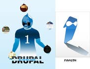 Graphic Design Inscrição do Concurso Nº15 para Design a Logo for Drupal Project [One]