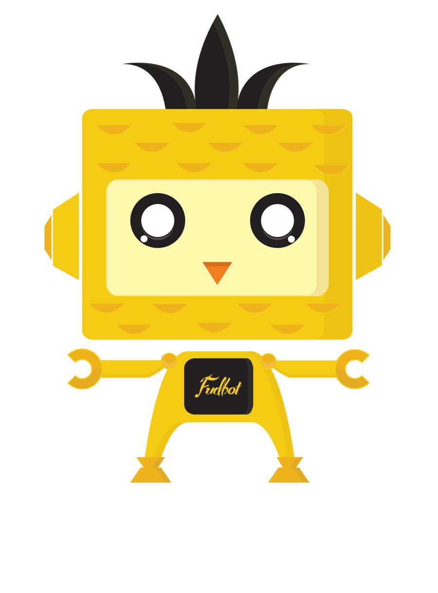 Bài tham dự cuộc thi #150 cho                                                 Design a cute robot character
                                            
