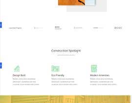 #140 cho construction website - white/yellow / animations / modernized (LONG TERM COLLAB) bởi dineshbabuoff