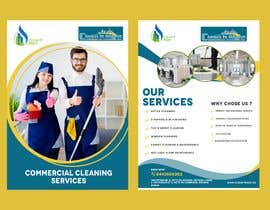 #25 untuk Postcard design selling Office Cleaning Services oleh efcreation