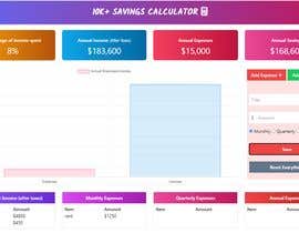 Nro 21 kilpailuun Savings Calculator App Design &amp; Development käyttäjältä kiaboluki