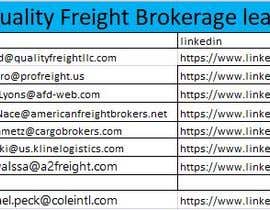 #13 pentru Quality Freight Brokerage Leads In America and Canada de către mmehadih3