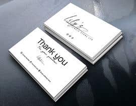 nº 379 pour Thank you for your purchase Business card par samitgraphy 