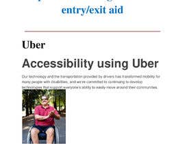 #11 for Services information collection for ride-hailing service which helps person with disability. 23-11-031 by alamin17890