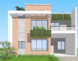 #35 para Design and 3D Visualize small elevation for villa por niaj36