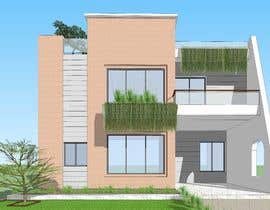#39 para Design and 3D Visualize small elevation for villa por niaj36