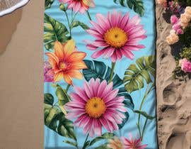 nº 49 pour Beach Towel Microfiber. THEME Flower and Plants par hadisehsafari 