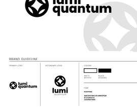 #157 para I need a logo design and basic brand guidelines (colours , typology) for a quantum encryption start up named Lumi Quantum por alvinafter7