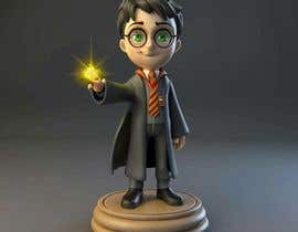 #18 cho 3D printer designs for colour Harry Potter chess characters bởi wowart1982