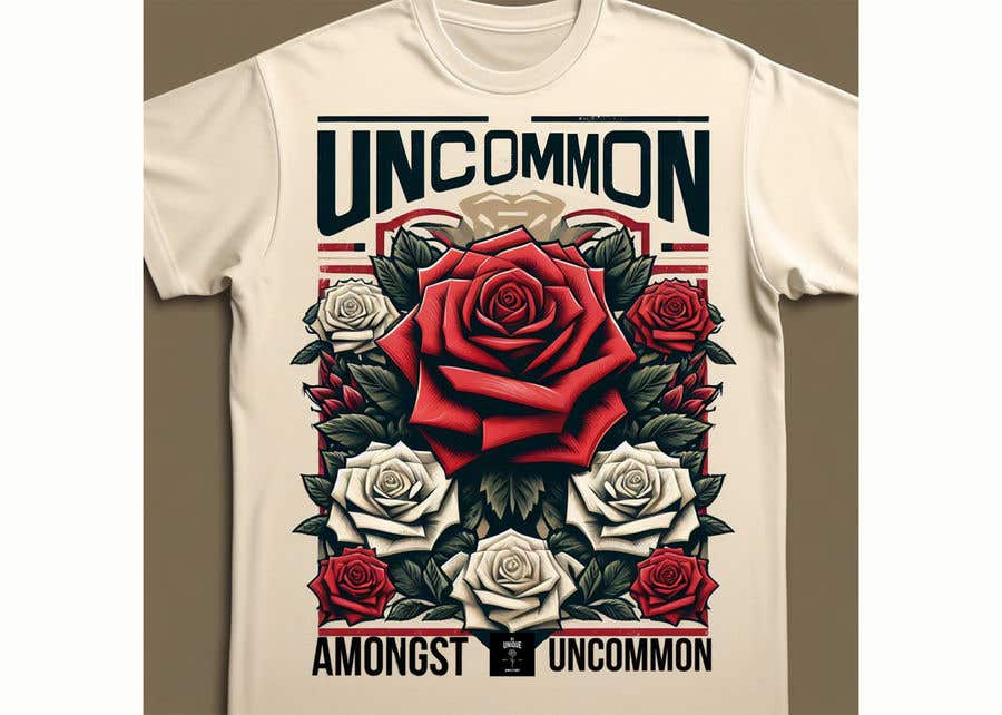 Entry #168 by imtiazlqdom for T-Shirt Design “UNCOMMON AMONGST UNCOMMON ...