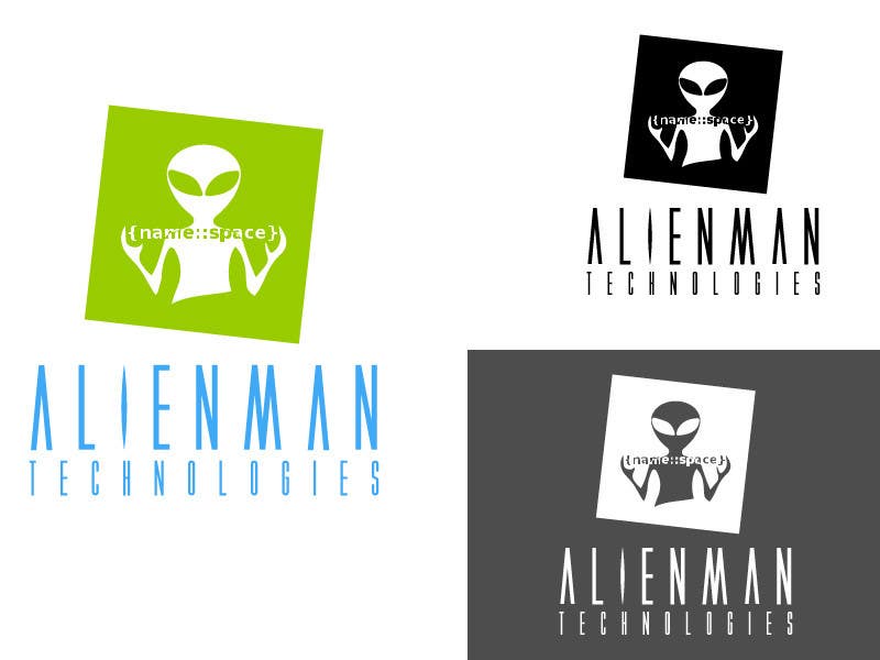 Zgłoszenie konkursowe o numerze #32 do konkursu o nazwie                                                 Design a Logo for Alienman Technologies
                                            
