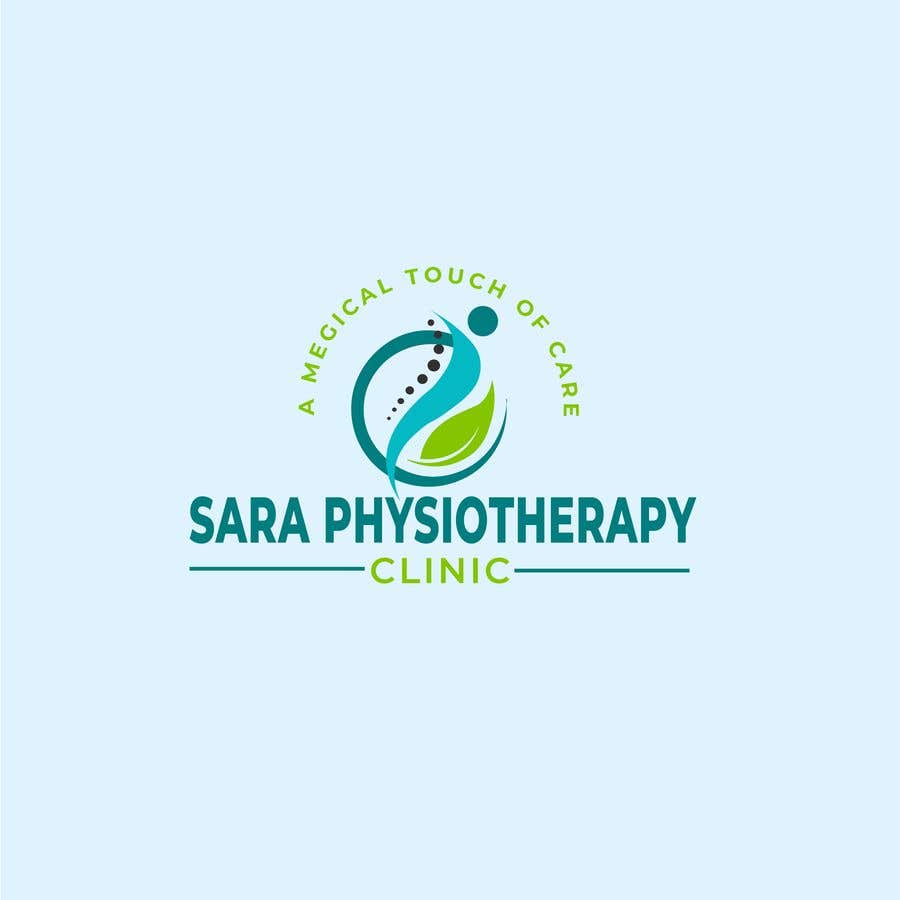 Physiotherapy logo design template Royalty Free Vector Image