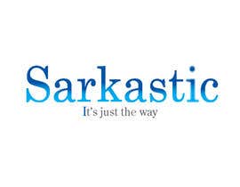 #38 untuk Design a Logo for Sarkastic oleh watzinglee