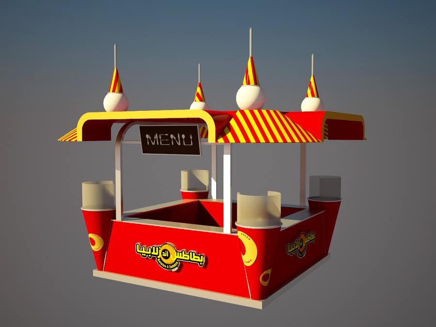 Zgłoszenie konkursowe o numerze #67 do konkursu o nazwie                                                 Redesigning Fast Food Kiosk
                                            