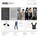 Miniaturka zgłoszenia konkursowego o numerze #11 do konkursu pt. "                                                    Website Design for VIVI Clothes
                                                "