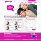 Participación Nro. 18 de concurso de Graphic Design para Graphic Design for a dating website homepage