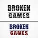 Miniatura da Inscrição nº 23 do Concurso para                                                     Design a Logo for Broken Games
                                                