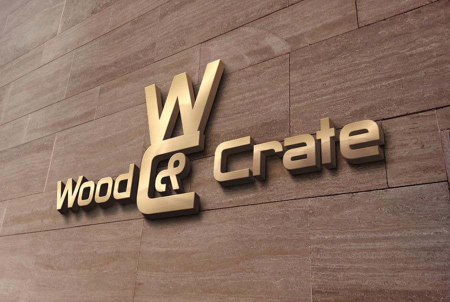 Penyertaan Peraduan #40 untuk                                                 Design a Logo for Wood & Crate
                                            