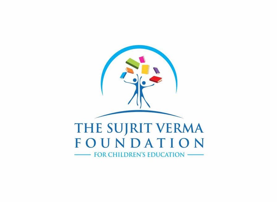 Penyertaan Peraduan #57 untuk                                                 Design a Logo for "The Surjit Verma Foundation for Children's Education"
                                            