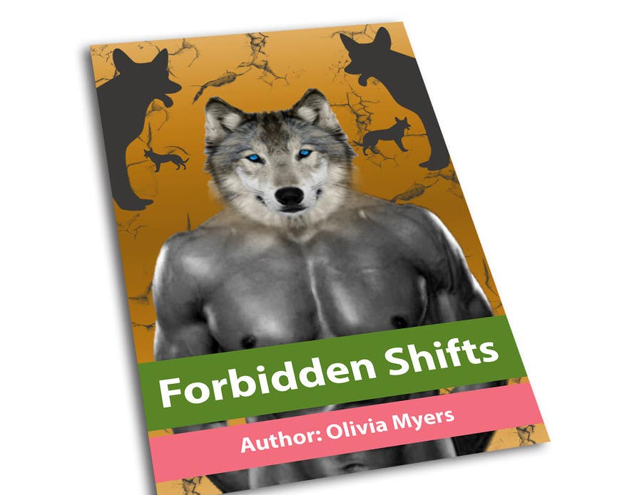 Kilpailutyö #13 kilpailussa                                                 Design Kindle Ebook Cover for a shape-shfitng wolf romance book
                                            