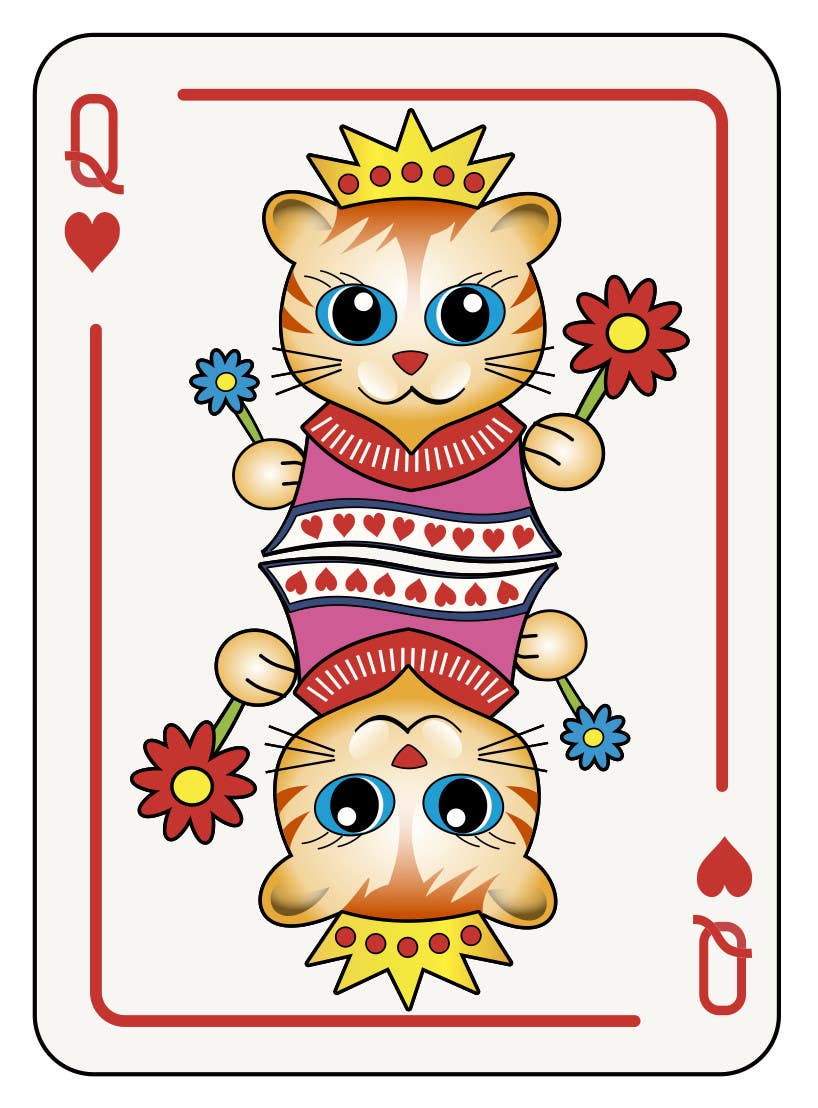 Penyertaan Peraduan #37 untuk                                                 Create a Deck of Kitten Cards!
                                            