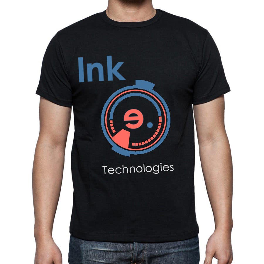 Penyertaan Peraduan #43 untuk                                                 Design a Professional but Cool T-Shirt for a Tech Company
                                            