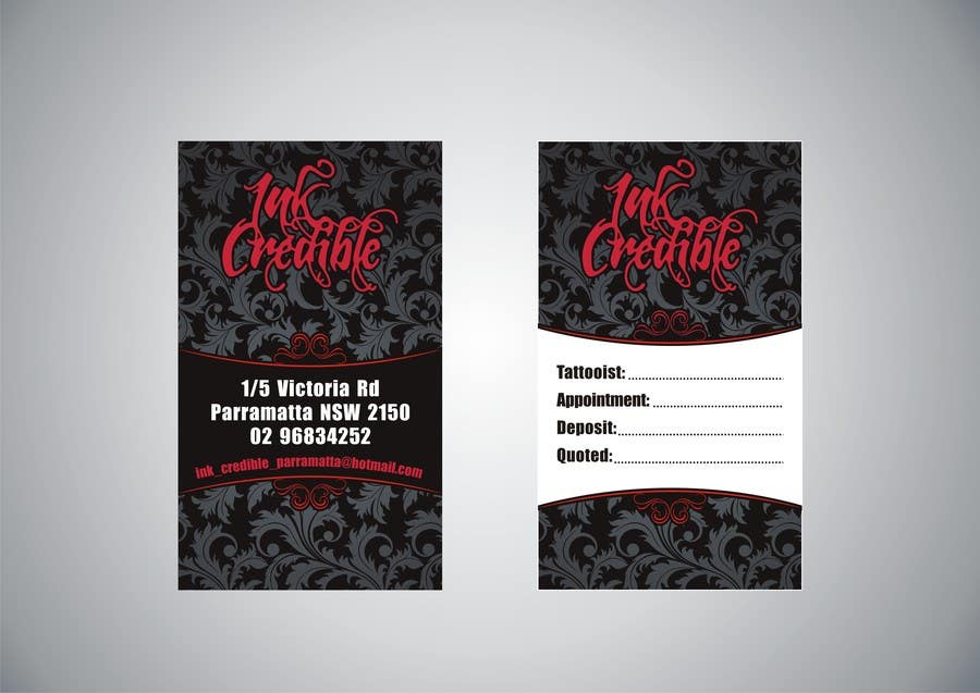 Konkurrenceindlæg #4 for                                                 Inkcredible Business Cards
                                            