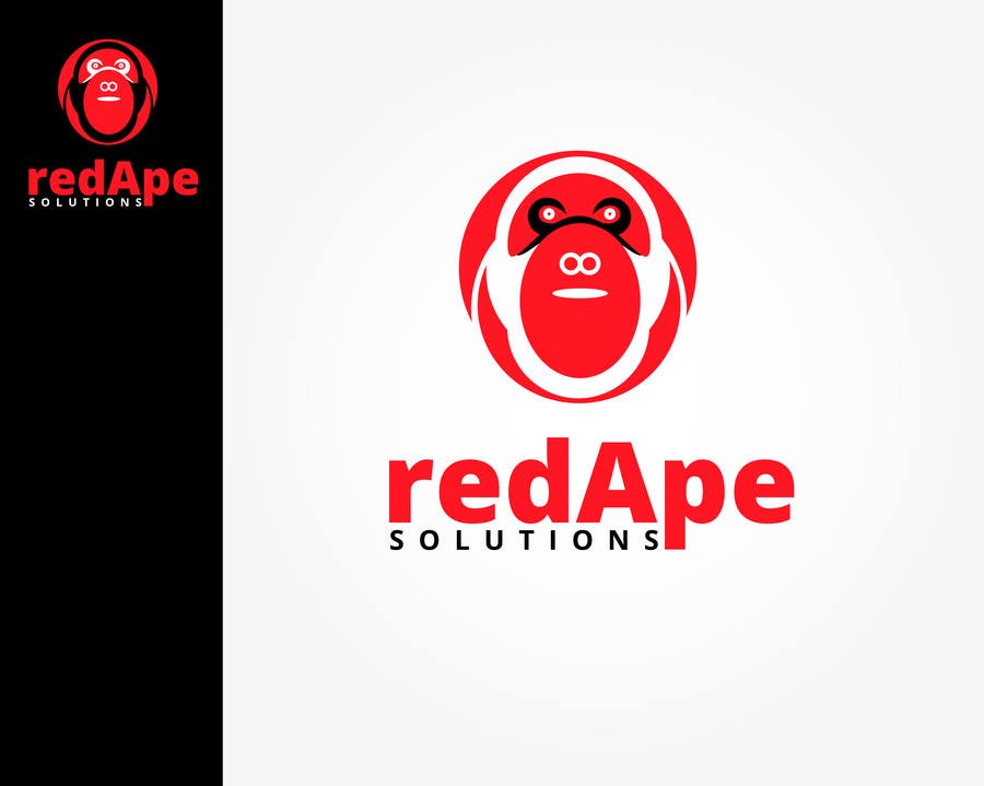 Penyertaan Peraduan #120 untuk                                                 Design a Logo + Business Card for Red Ape Solutions!
                                            