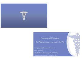 #153 ， Business Card Design for retail pharmacist based in Sydney, Australia 来自 Dryl