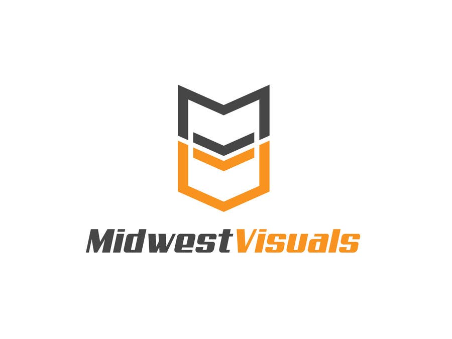 Penyertaan Peraduan #313 untuk                                                 Design a Logo for Midwestvisuals.com - An Audio-Visual company
                                            